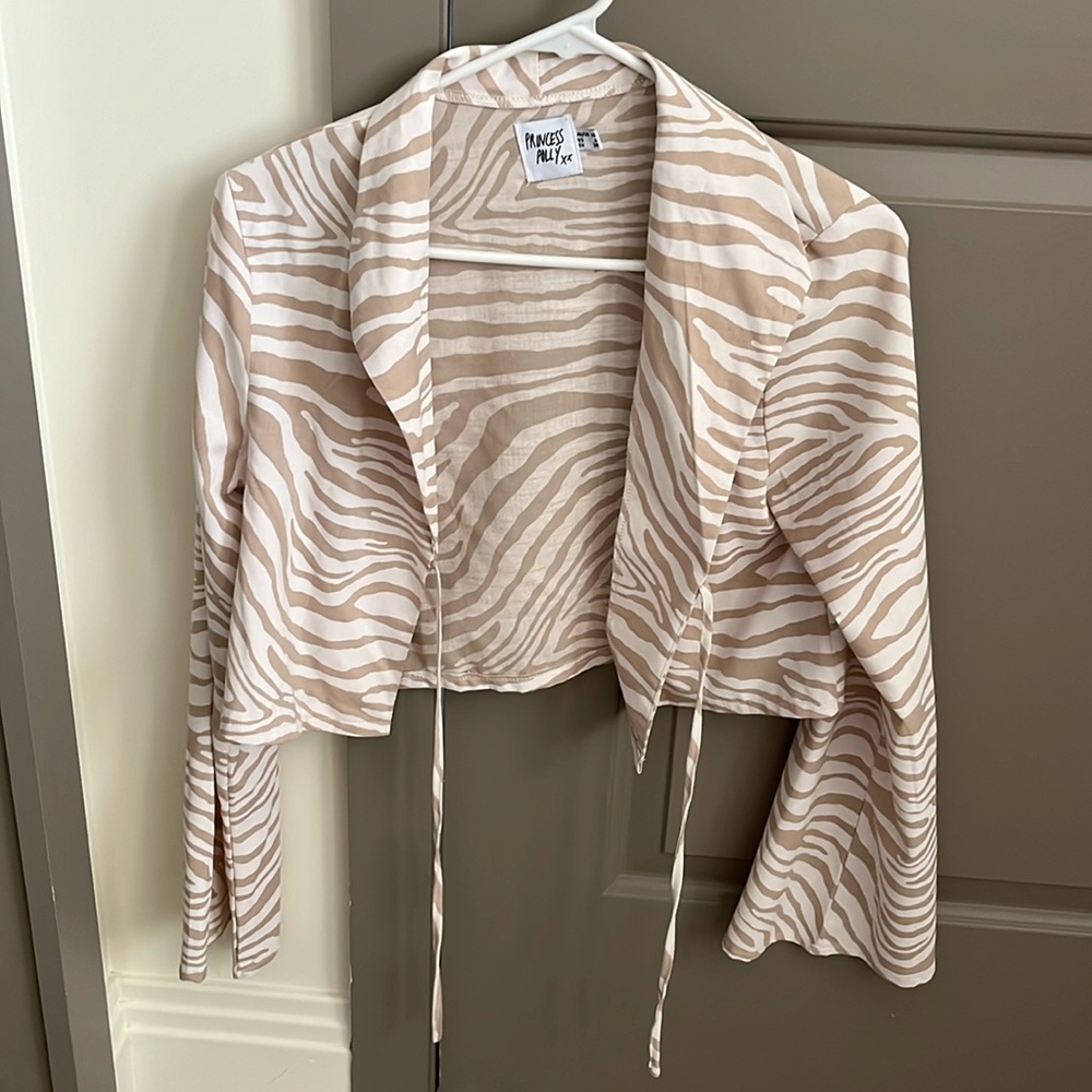 Princess Polly Cropped Shirt with Long Sleeves